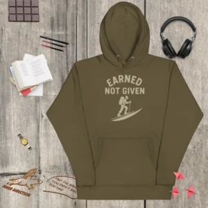 Earned Not Given Unisex Hoodie